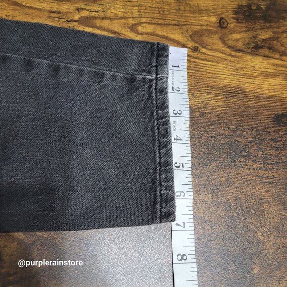 BDG Jeans Urban Outfitters 27 Skinny Straight High Rise Black Wash Denim - Picture 9 of 10